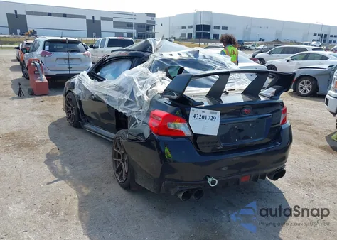 2019 Subaru Wrx Sti из США, поврежденный, VIN JF1VA2R6XK9813517